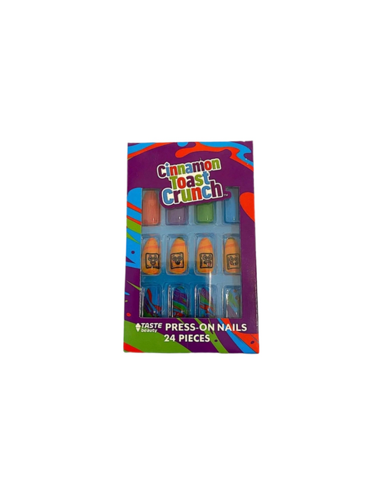 Press On False Nails Cinnamon Toast Crunch