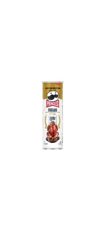 Pringles Miller Lite Beer Can Chicken
