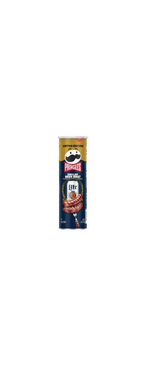 Pringles Miller Lite Grilled Beer Brat