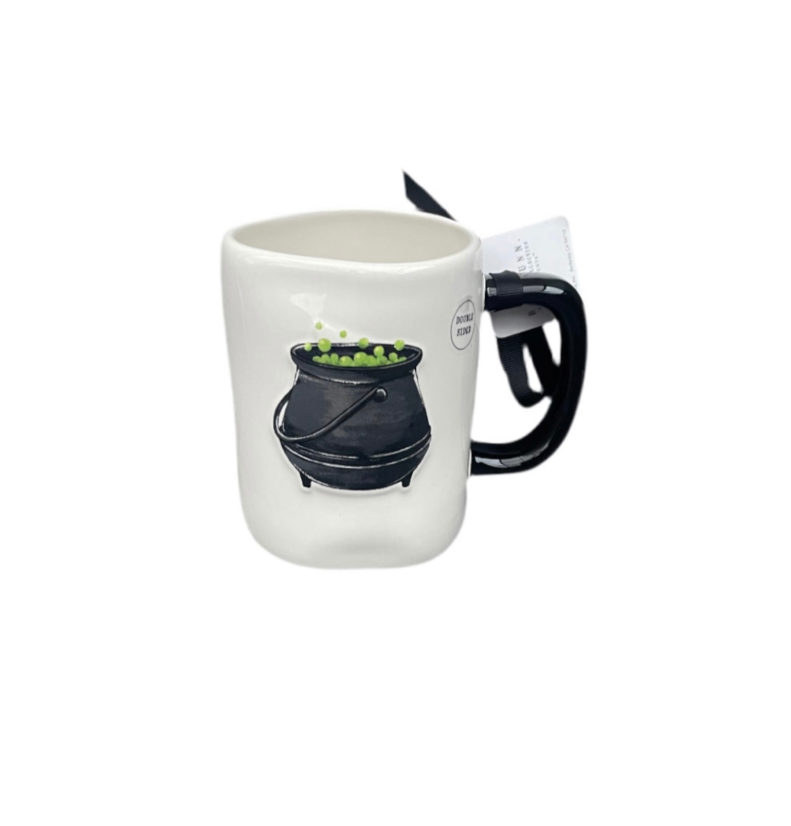 Rae Dunn And Harry Potter Double Sided Cream Mug Polyjuice Potion Rear View
