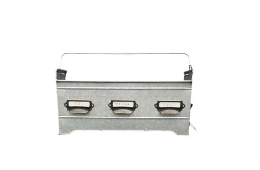 Rae Dunn Metal Desk Organiser Pen And Pencil Holder 