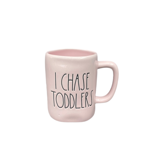 Rae Dunn Pink Ceramic Mug Chase Toddlers