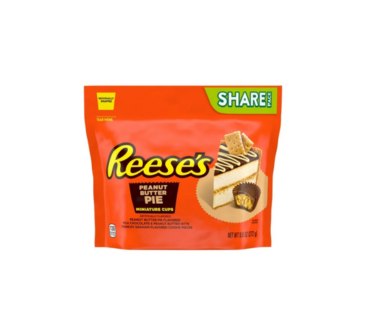 Reese's Miniature Peanut Butter Cups Peanut Butter Pie Bag Front View