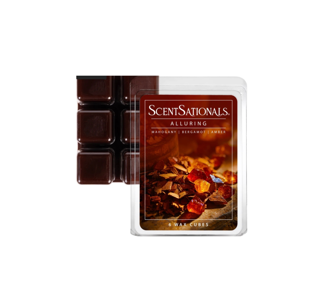 ScentSationals 6 Wax Melts Alluring Scent