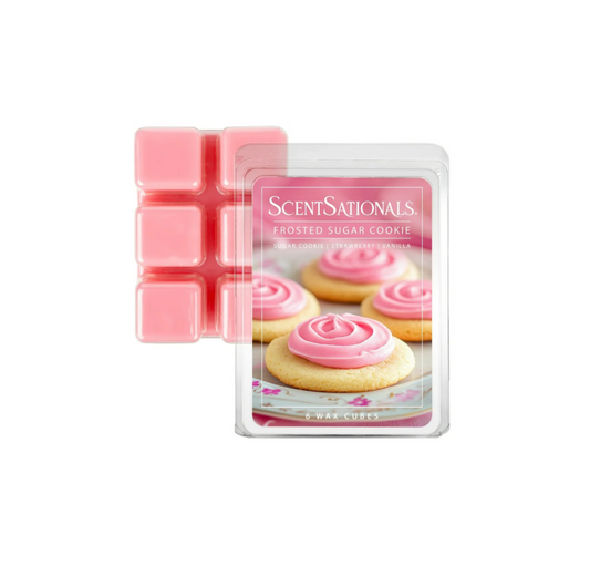 ScentSationals 6 Wax Melts Frosted Sugar Cookie Scent