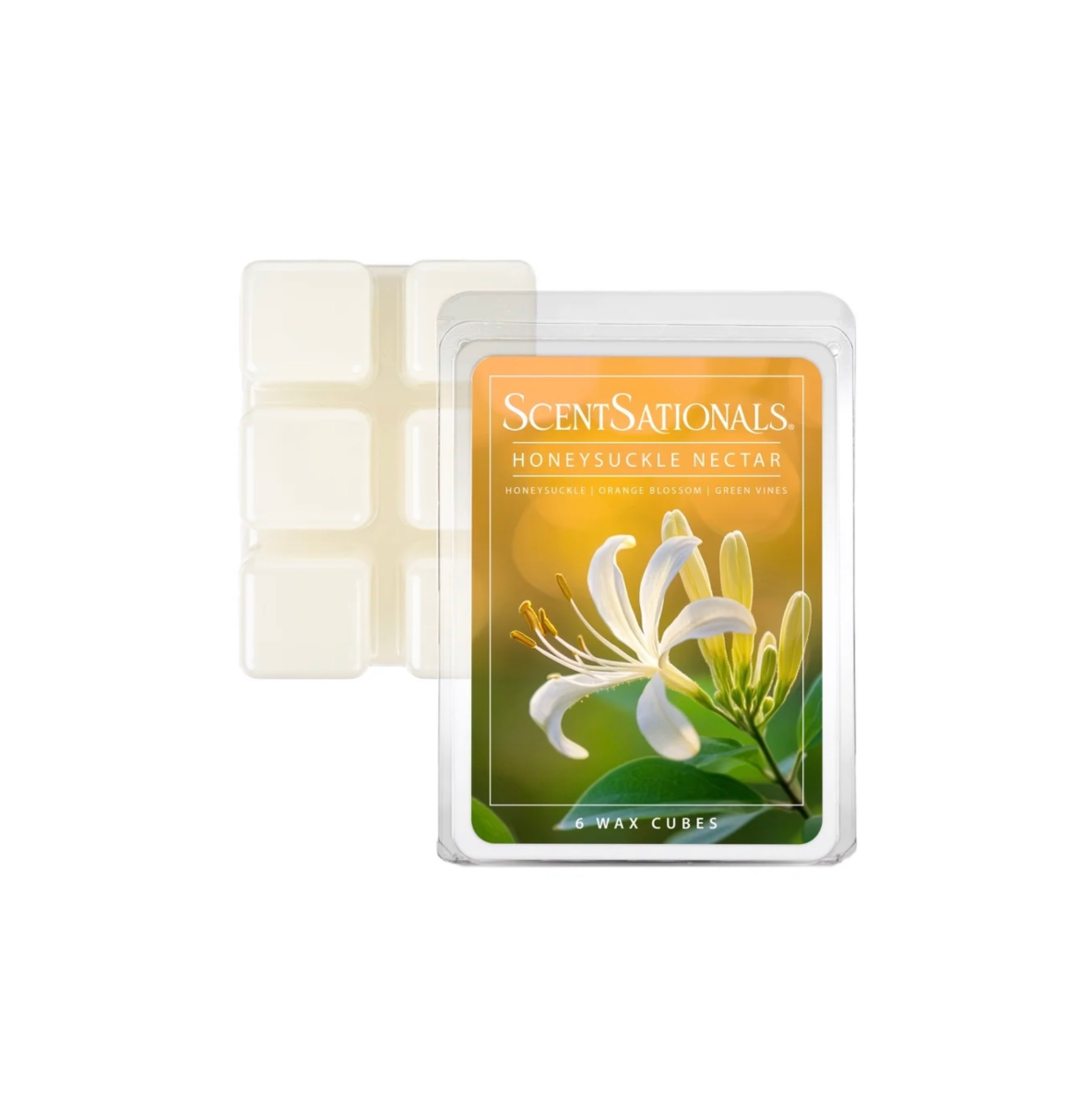 ScentSationals 6 Wax Melts Honeysuckle Nectar