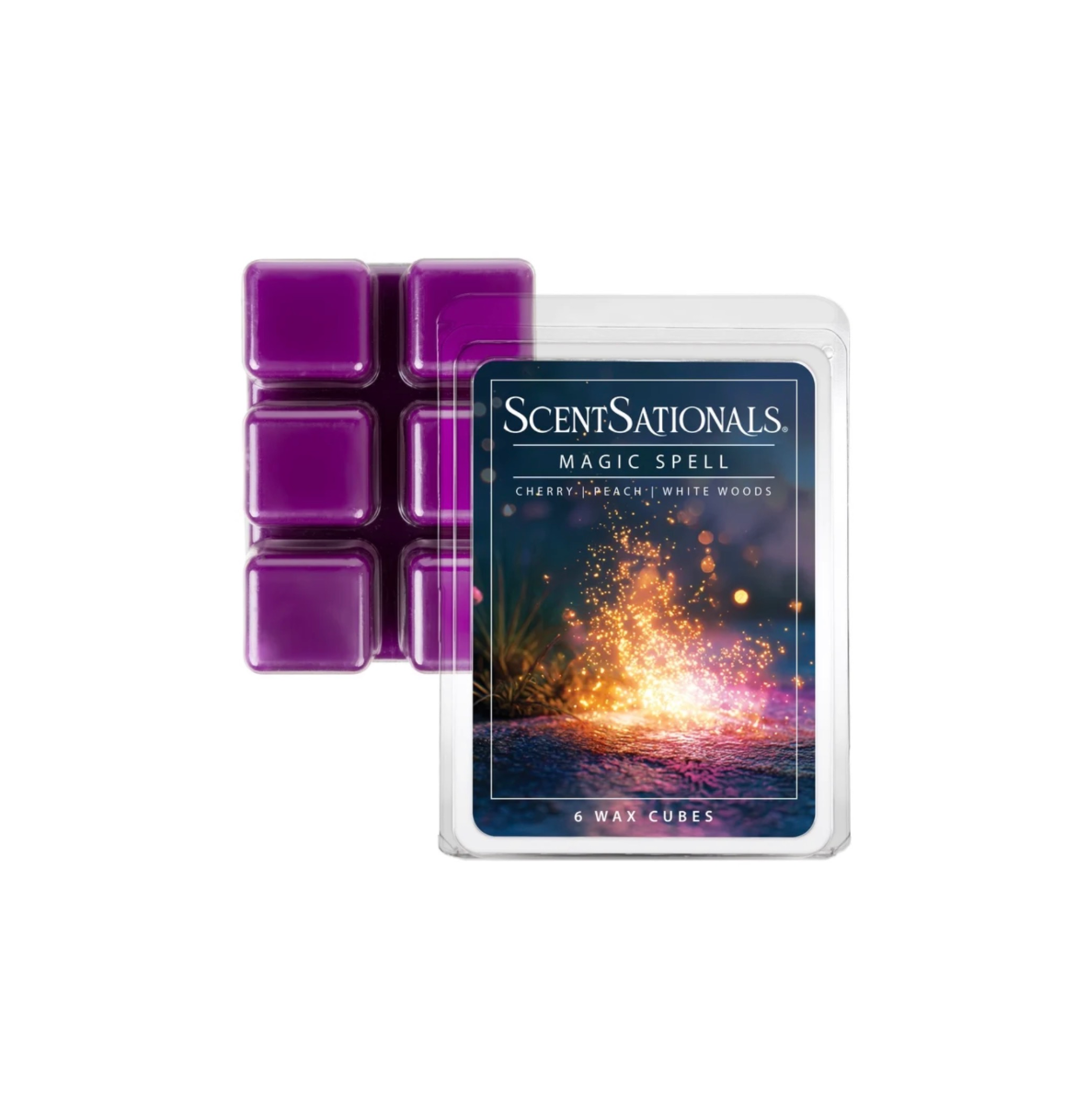 ScentSationals 6 Wax Melts Magic Spell 