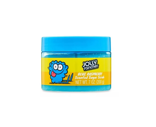 Scented Sugar Body Scrub Jolly Rancher Blue Raspberry Front View