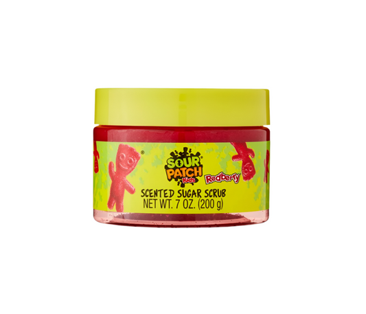 Scented Sugar Body Scrub Sour Patch Kids Redberry Front View