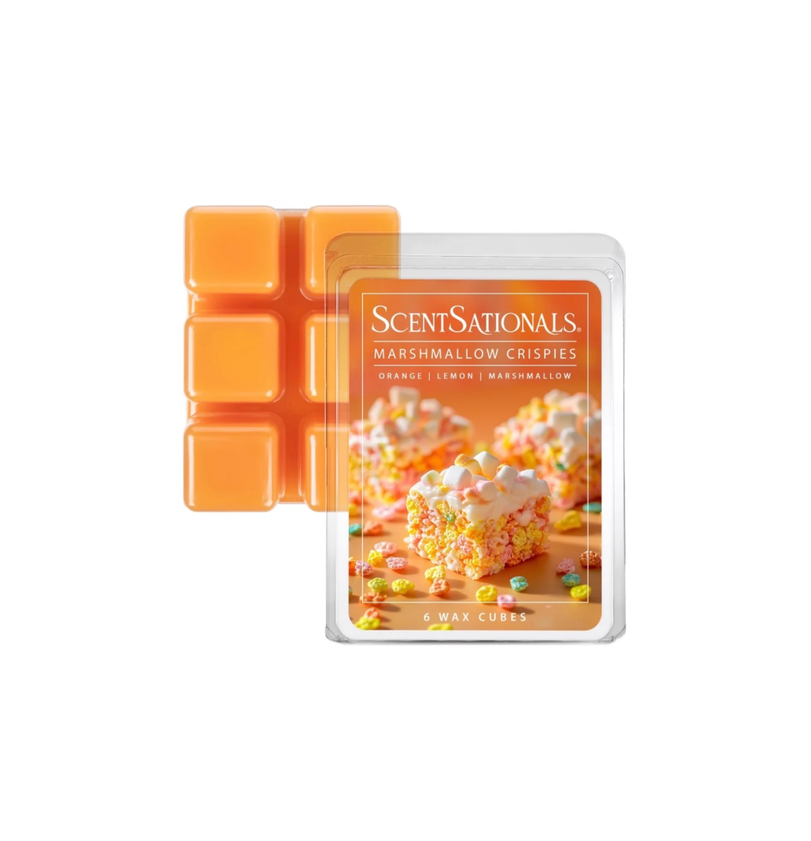 Scentsational 6 Wax Melts Marshmallow Crispies