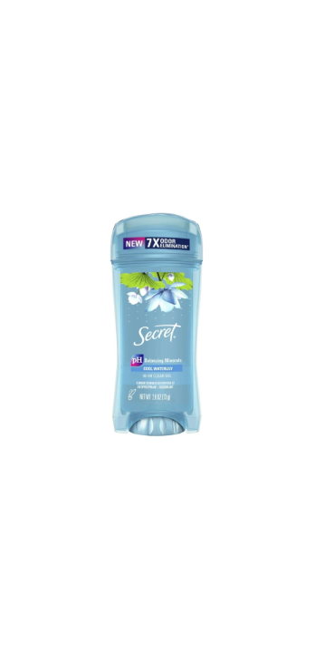 Secret 48 Hour Clear Gel Antiperspirant Deodorant Cool Waterlily