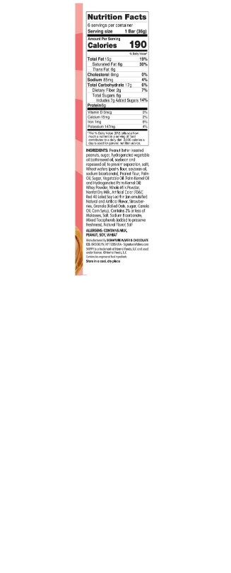 Skippy PB & Jelly Peanut Butter Wafer Bars Strawberry Jelly Ingredients And Nutritional Information 