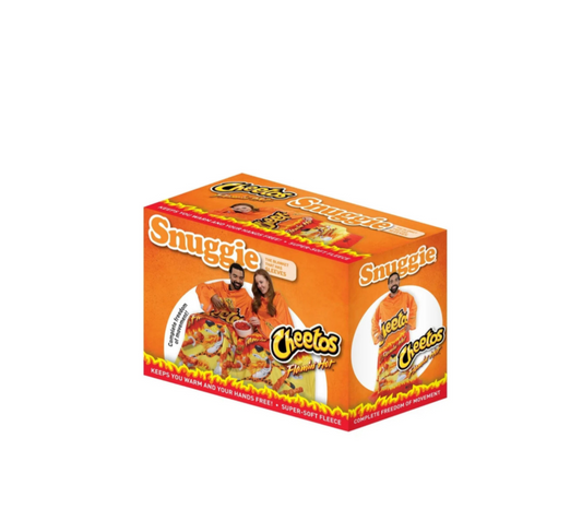 Snuggie Wearable Blanket Cheetos Flamin Hot Boxed
