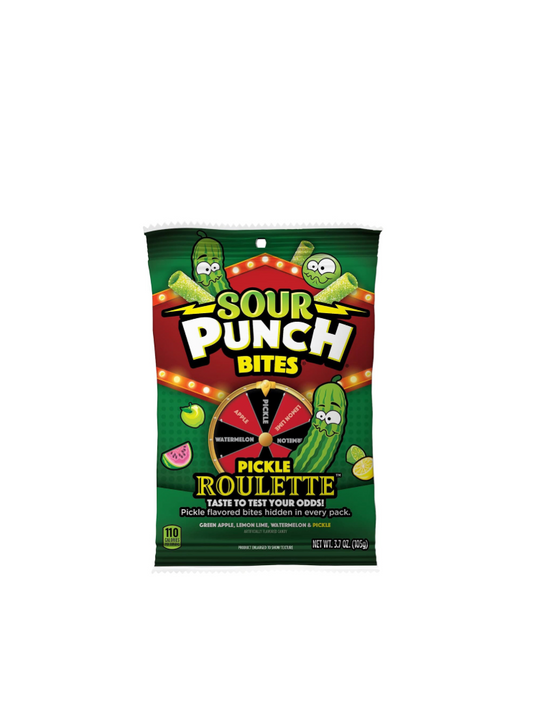 Sour Punch Bites Pickle Roulette