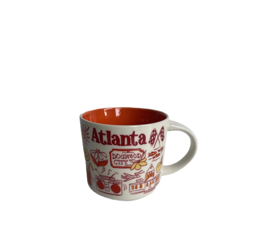 Starbucks Ceramic Mug Been There Series Atlanta Inside