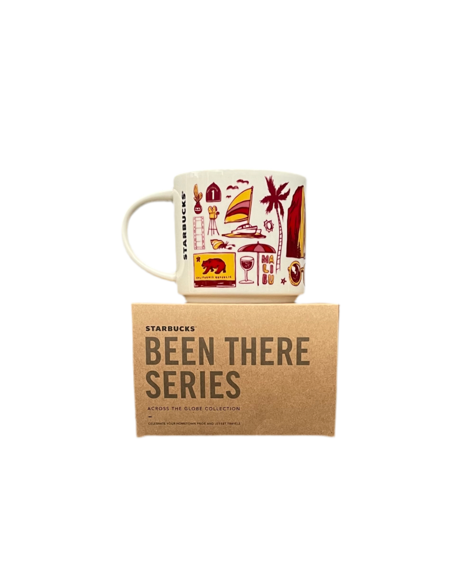 Starbucks Ceramic Mug Been There Series California Rear View