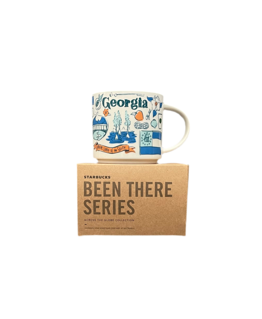 Starbucks Ceramic Mug Been There Series Georgia Front View