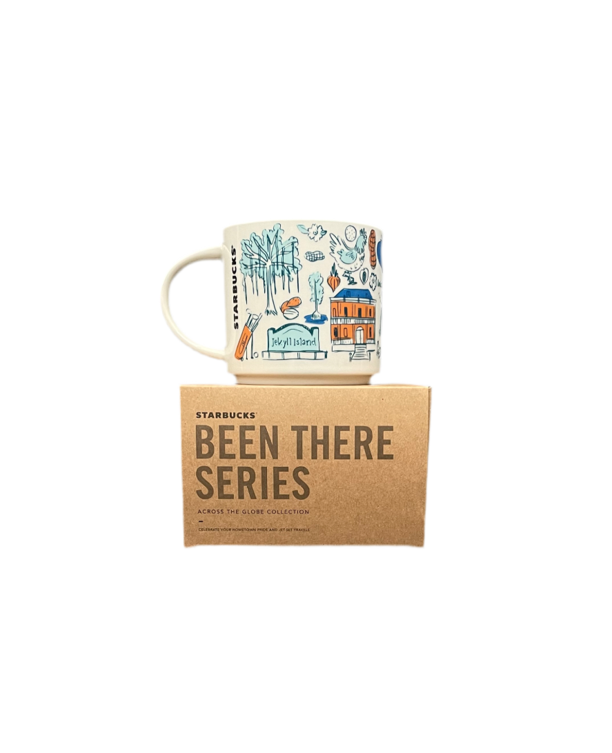 Starbucks Ceramic Mug Been There Series Georgia Rear View