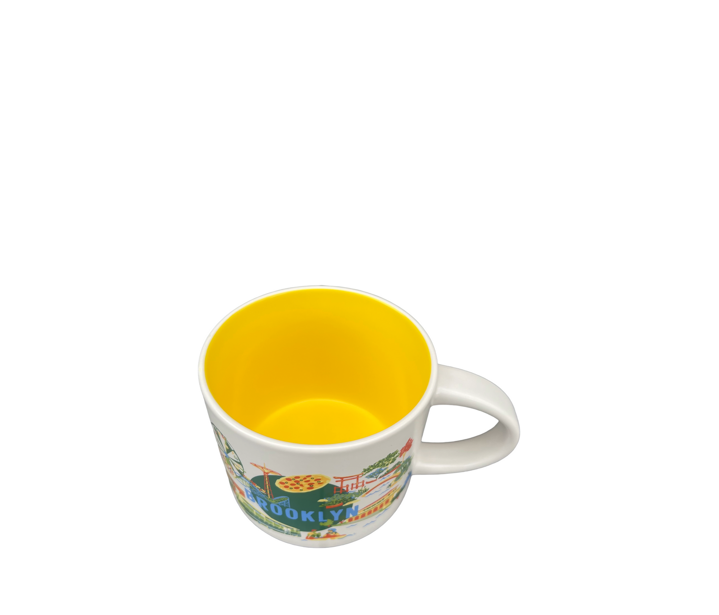 Starbucks Ceramic Mug DISCOVERY SERIES BROOKYLN Inner