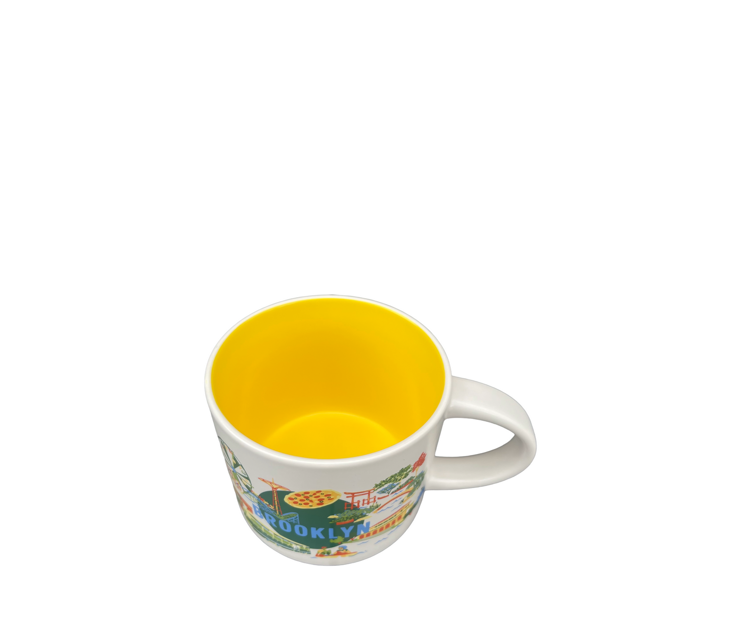 Starbucks Ceramic Mug DISCOVERY SERIES BROOKYLN Inner