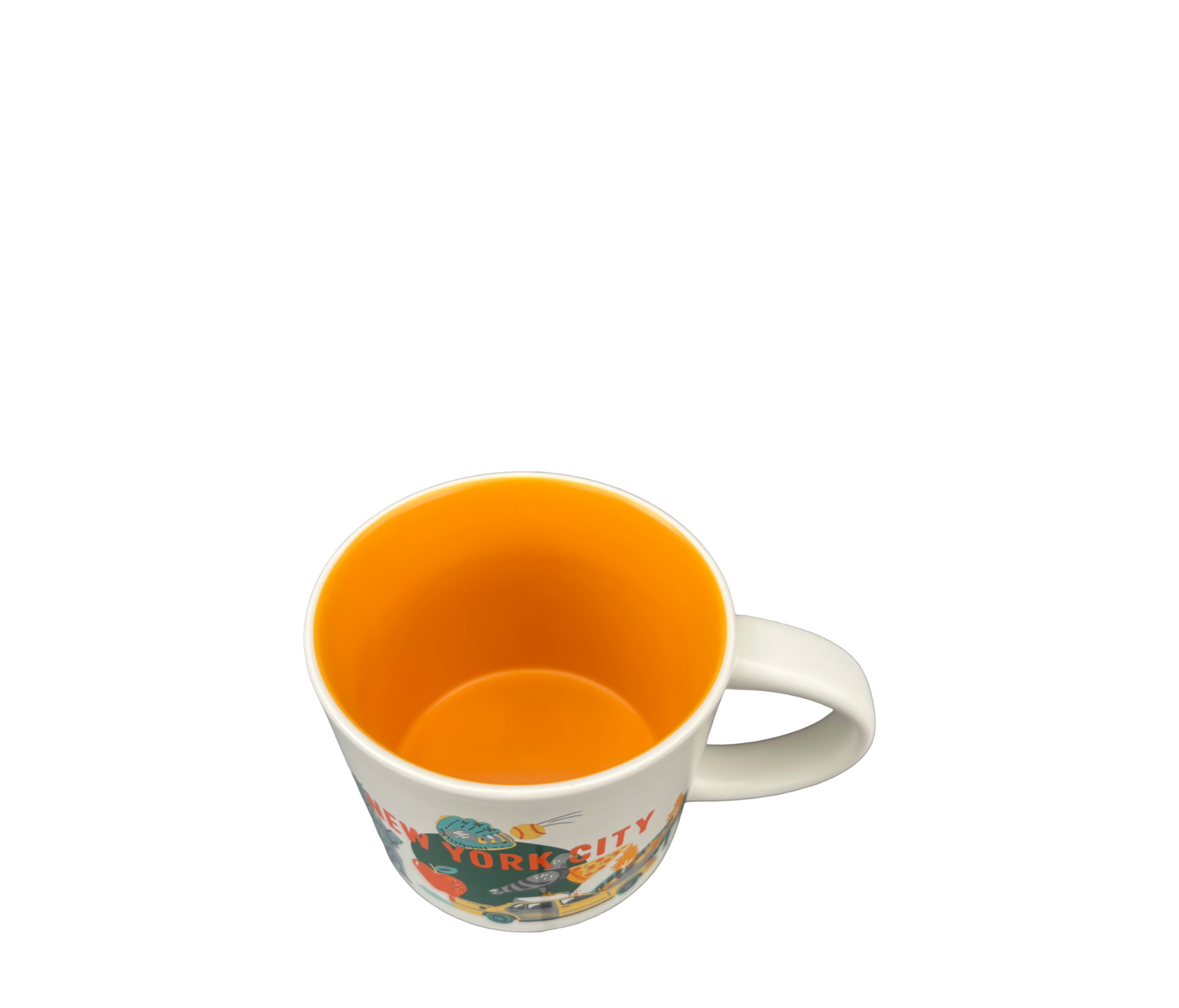 Starbucks Ceramic Mug DISCOVERY SERIES NEW YORK CITY Inner