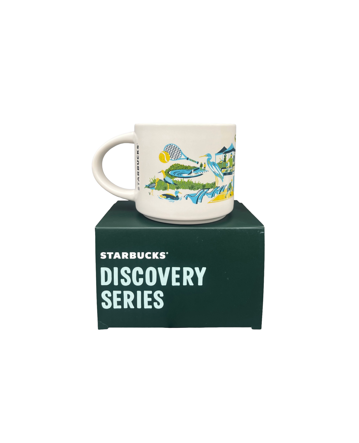 Starbucks Ceramic Mug DISCOVERY SERIES QUEENS Rear View