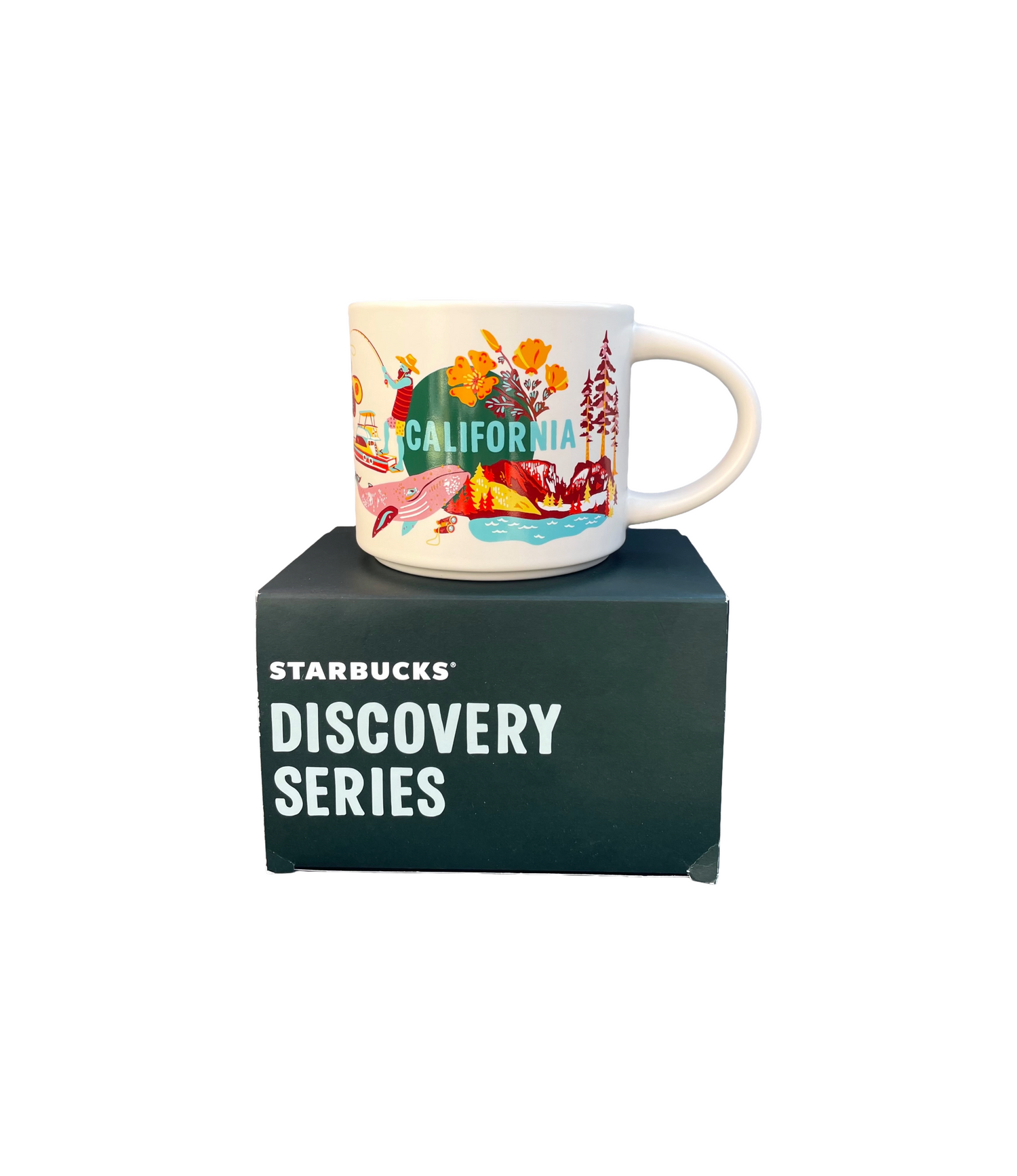Starbucks Ceramic Mug Discovery Series California Front View
