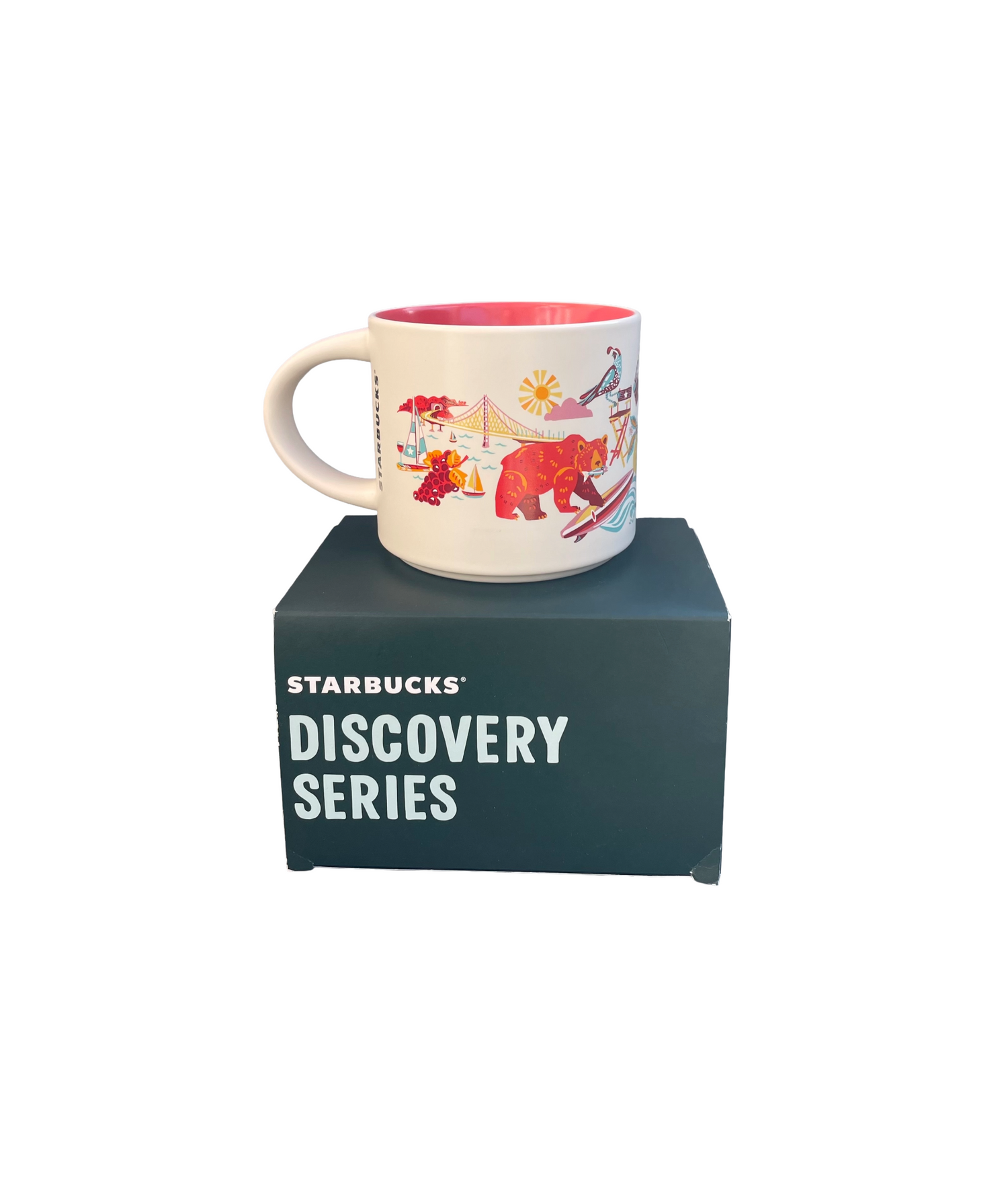 Starbucks Ceramic Mug Discovery Series California Rear View