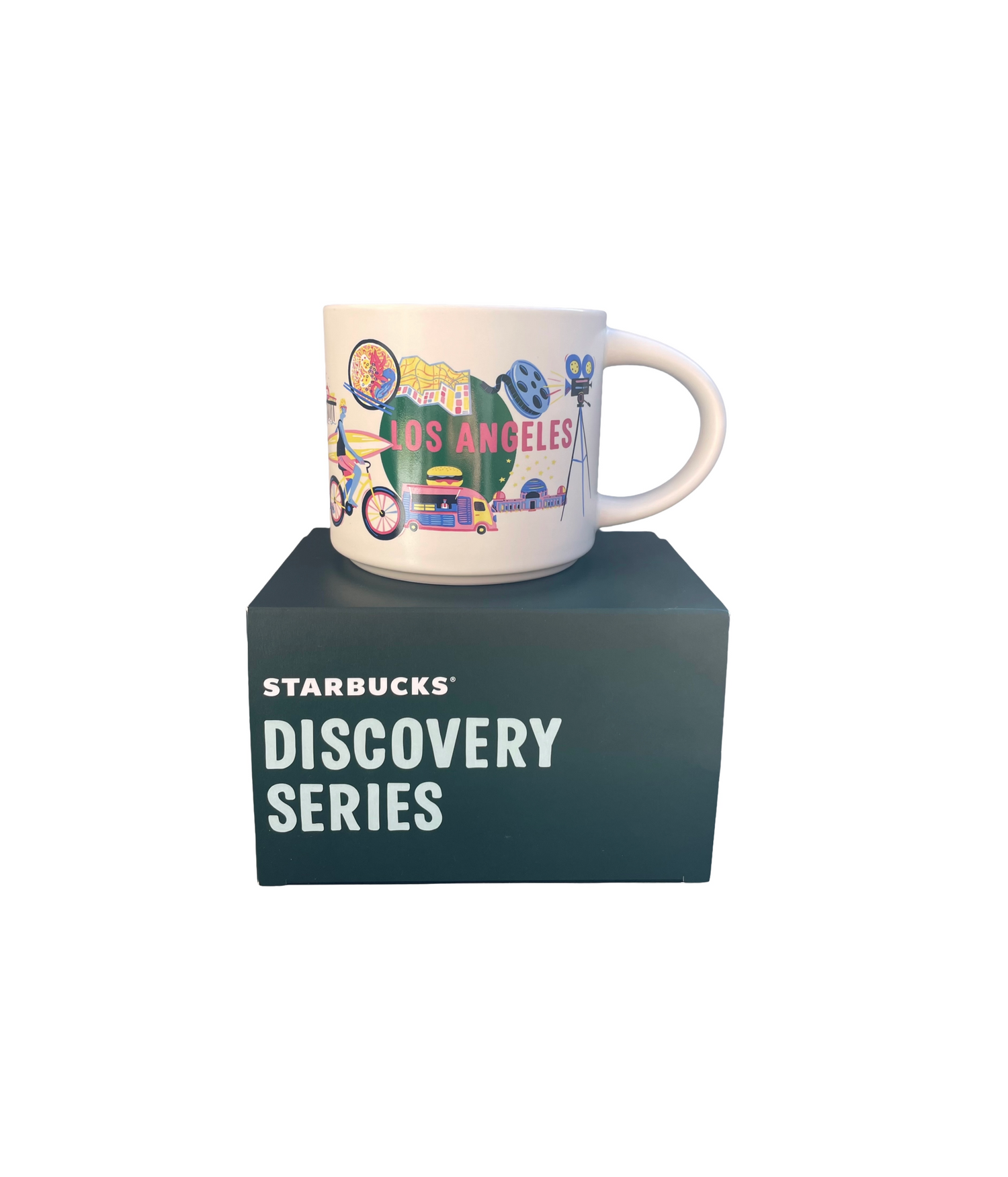 Starbucks Ceramic Mug Discovery Series Los Angeles Front View