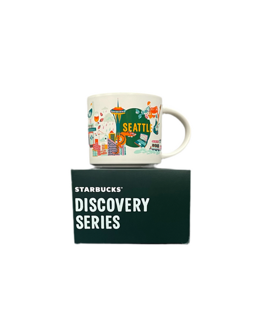 Starbucks Ceramic Mug Discovery Series Seattle Front View