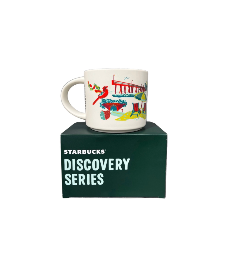 Starbucks Ceramic Mug Discovery Series Virginia Rear View