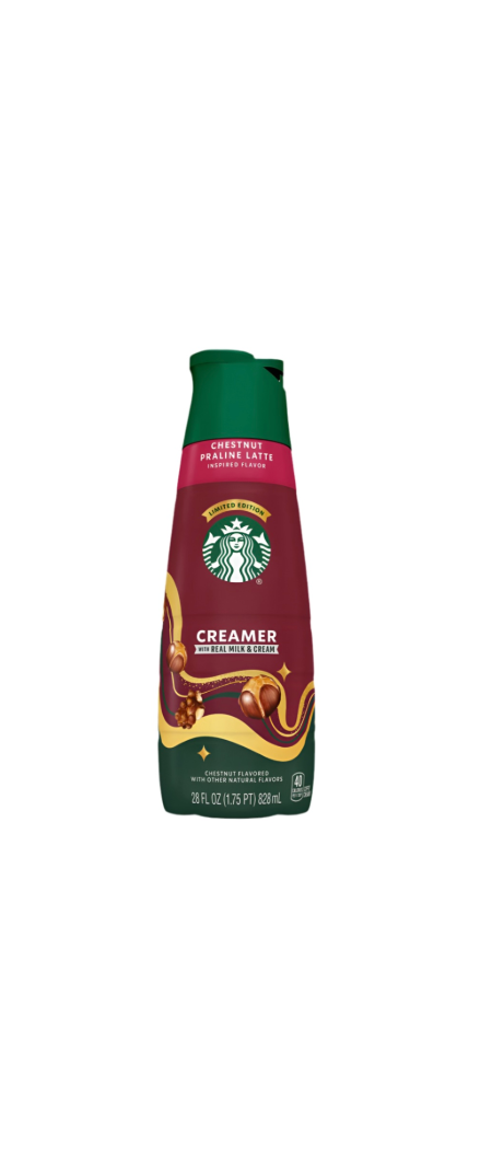 Starbucks Liquid Coffee Creamer Chestnut Praline Latte