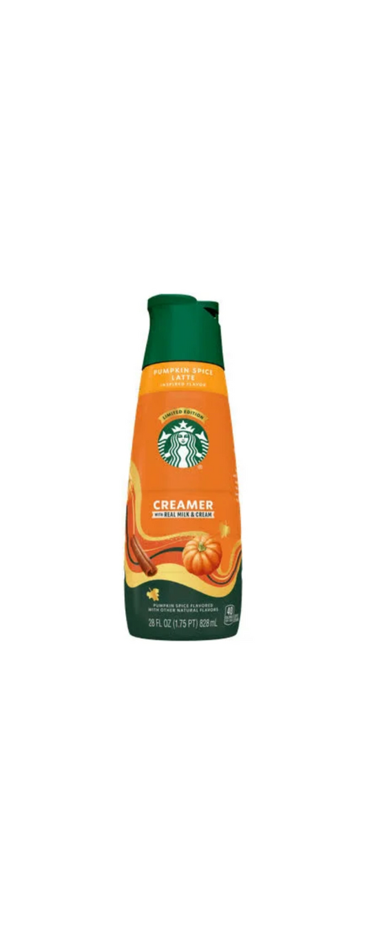 Starbucks Liquid Coffee Creamer Pumpkin Spice Latte