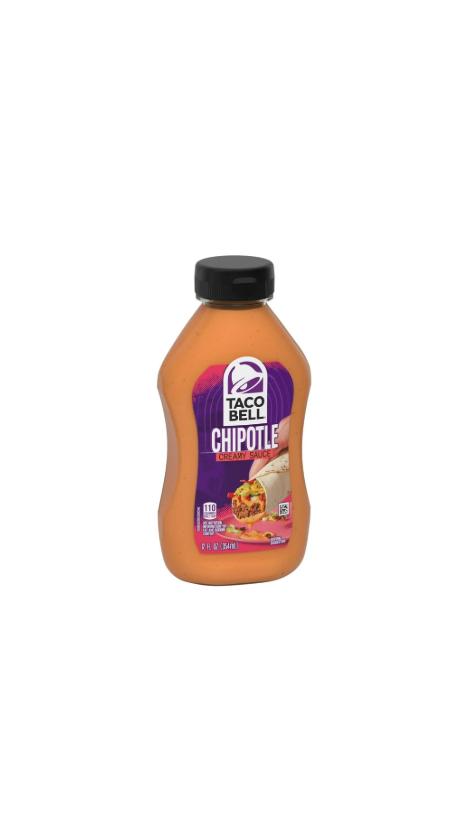 Taco Bell Creamy Sauce Chipotle