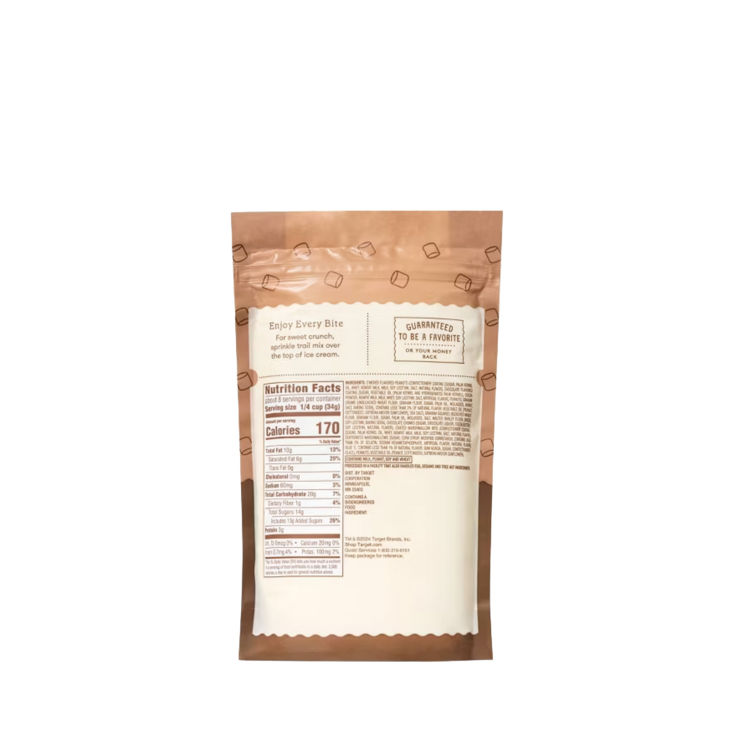 Target ‘Favorite Day’ Trail Mix S’mores Bag Rear View