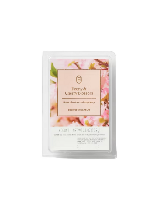 Target Scented Wax Melts Peony And Cherry Blossom Front View