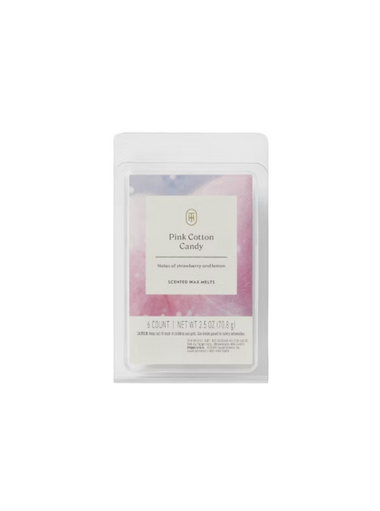 Target Scented Wax Melts Pink Cotton Candy Front View