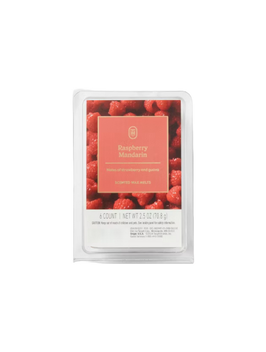 Target Scented Wax Melts Raspberry Mandarin Front View
