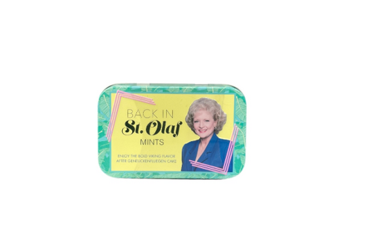 The Golden Girls Collectable Tin And Mints Rose's Back In St Olaf Mints