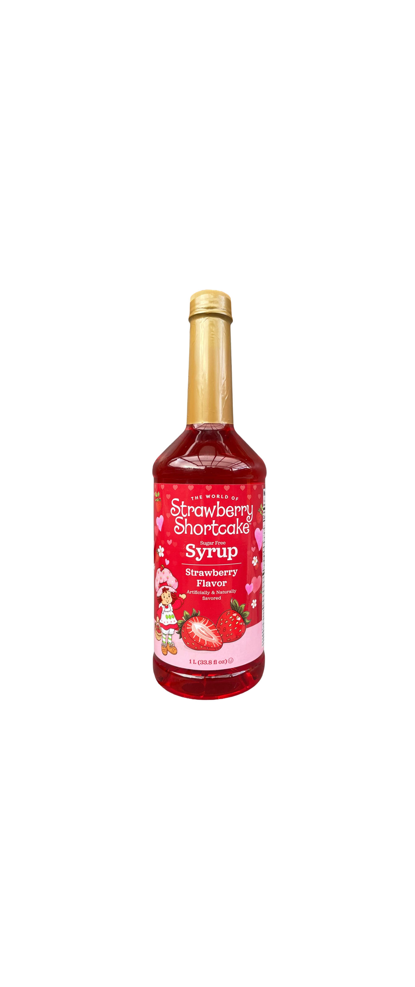 The World Of Strawberry Shortcake Sugar Free Drink Syrup Strawberry Flavour