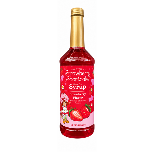 The World Of Strawberry Shortcake Sugar Free Drink Syrup Strawberry Flavour
