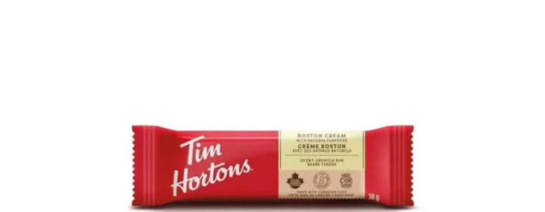 Tim Hortons Granola Bars Boston Cream Individual Bar Canadian Import