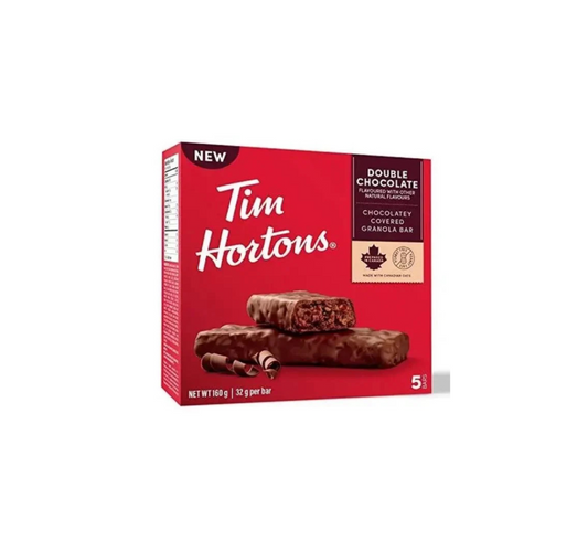 Tim Hortons Granola Bars Double Chocolate Canadian Import Packet