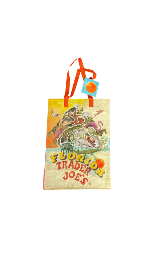 Trader Joe’s Eco Fun Reusable Grocery Bag Florida Front View