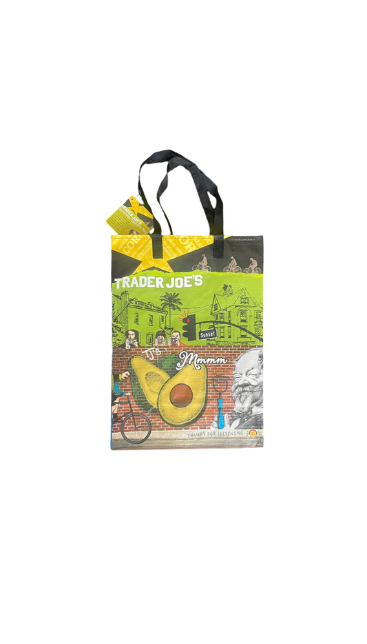 Trader Joe’s Eco Fun Reusable Grocery Bag Los Angeles Front View