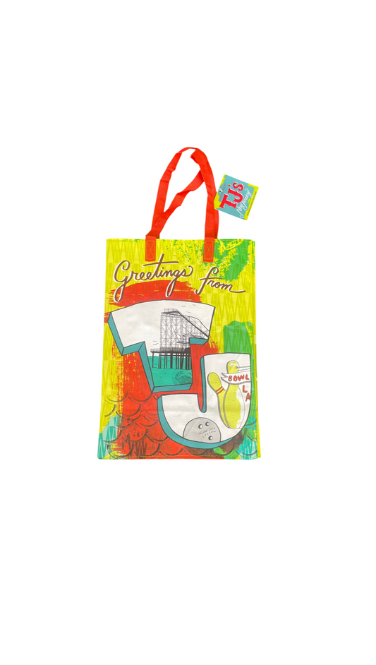 Trader Joe’s Eco Fun Reusable Grocery Bag New Jersey Front View