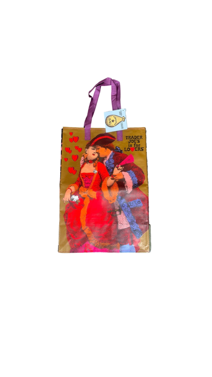 Trader Joe’s Eco fun reusable grocery bag Virginia Rear View