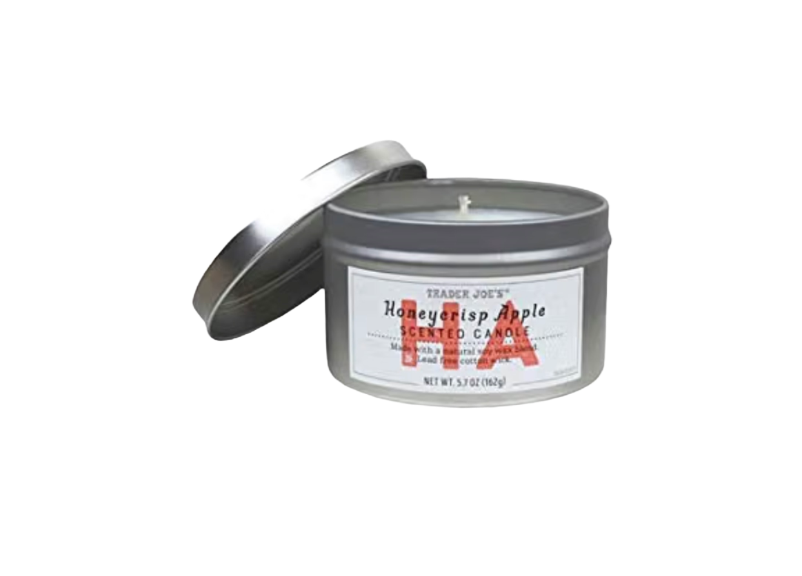 Trader Joe’s Fall Scented Candle Honeycrisp Apple
