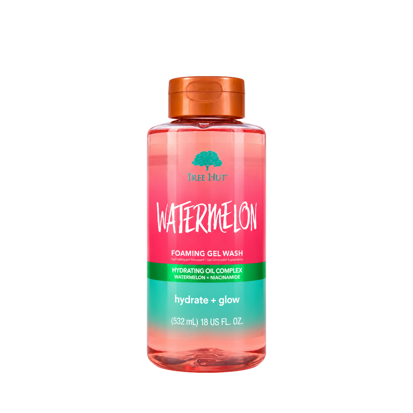 Tree Hut Foaming Gel Body Wash Watermelon