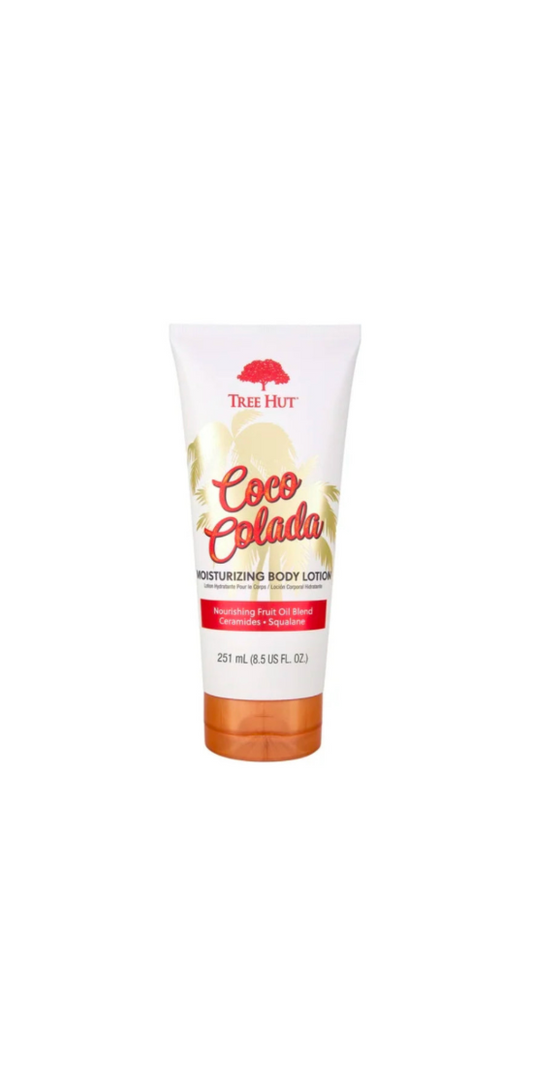 Tree Hut Moisturizing Body Lotion Coco Colada Bottle Front View